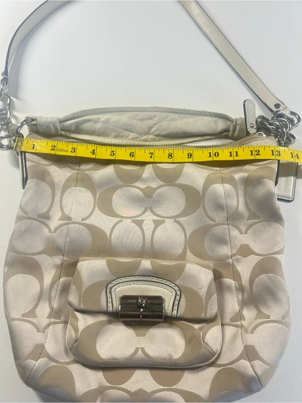 Coach shoulder hobo